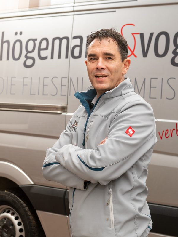 Roland Vogel, Fliesenlegermeister aus Oldenburg
